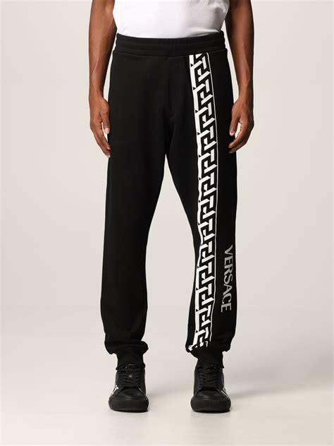 men white versace techno pants|Versace men's formal pants.